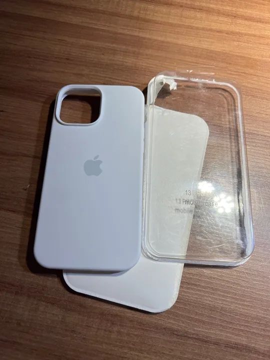Capa de iPhone 13 Pro Max branco  - Foto 3