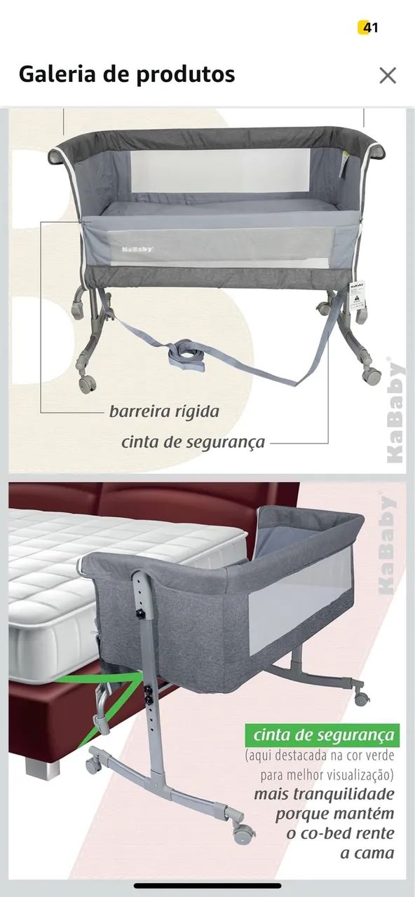 Berço portátil 64301929214210123