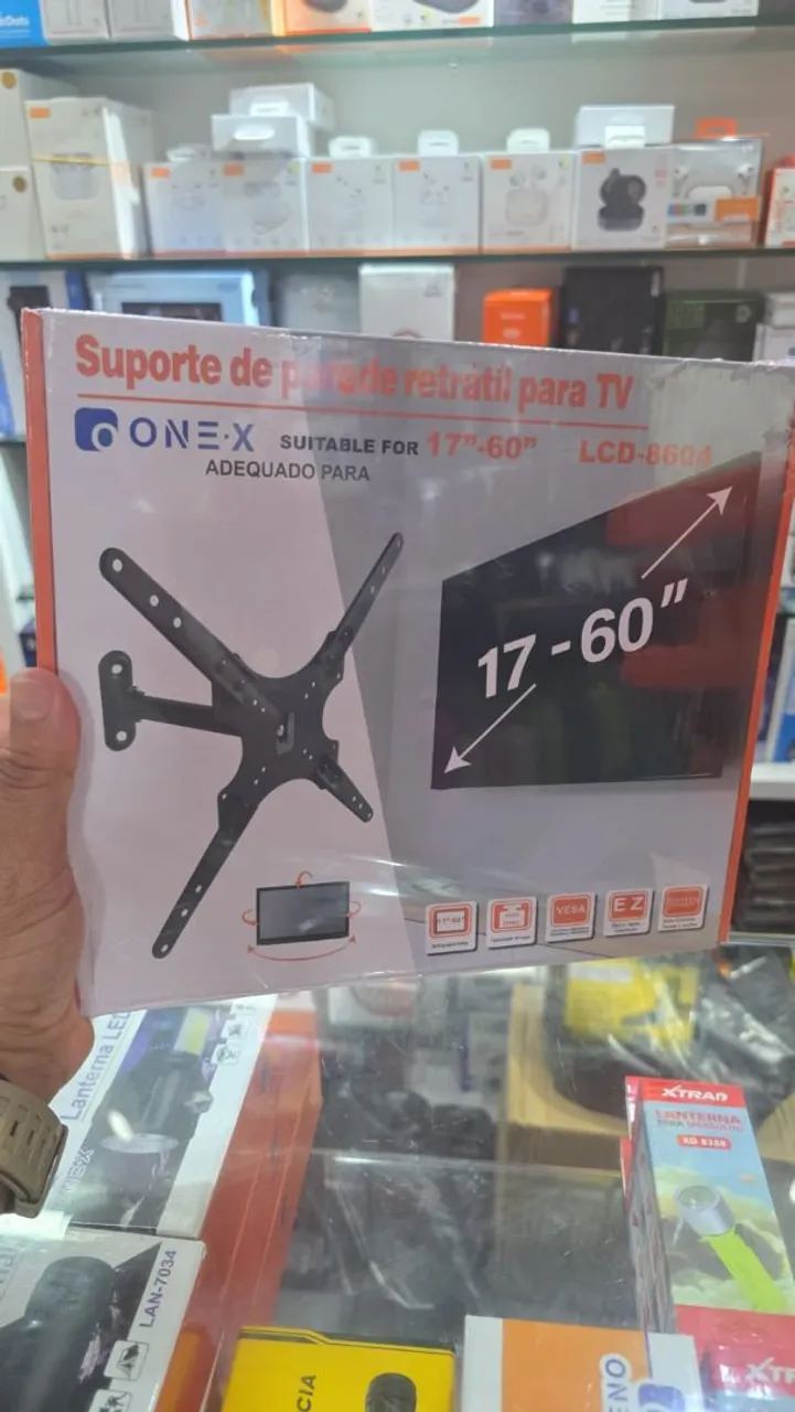 Suporte de parede retrátil para TV ONE X