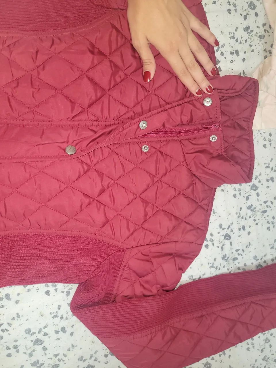 Casaco Feminino Rosa Acolchoado - Foto 2