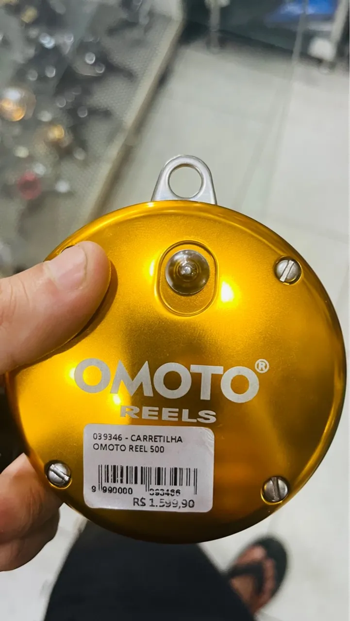 Carretilha OMOTO Reel 500 - Pesca Esportiva