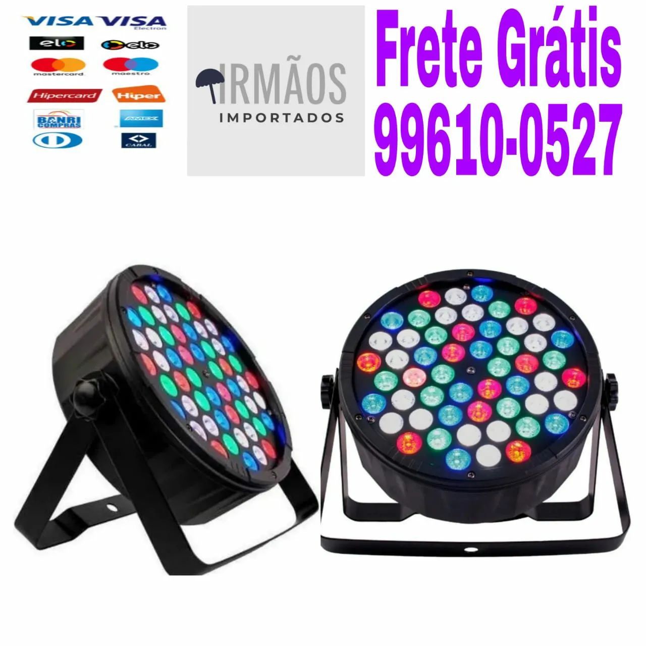 Canhão de Luz com  60 Leds