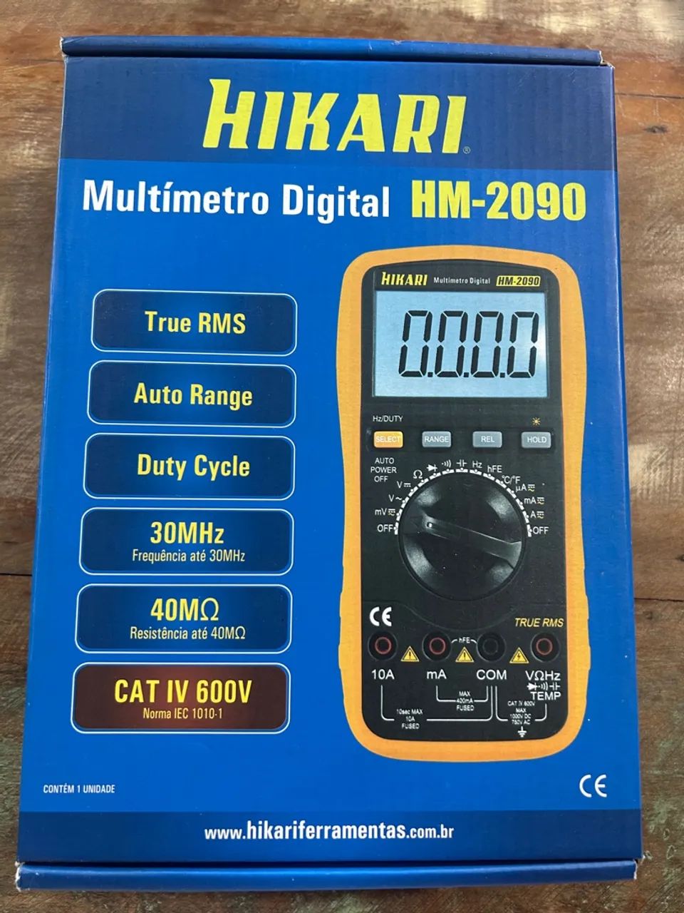 Multímetro Digital HIKARI HM-2090 - True RMS