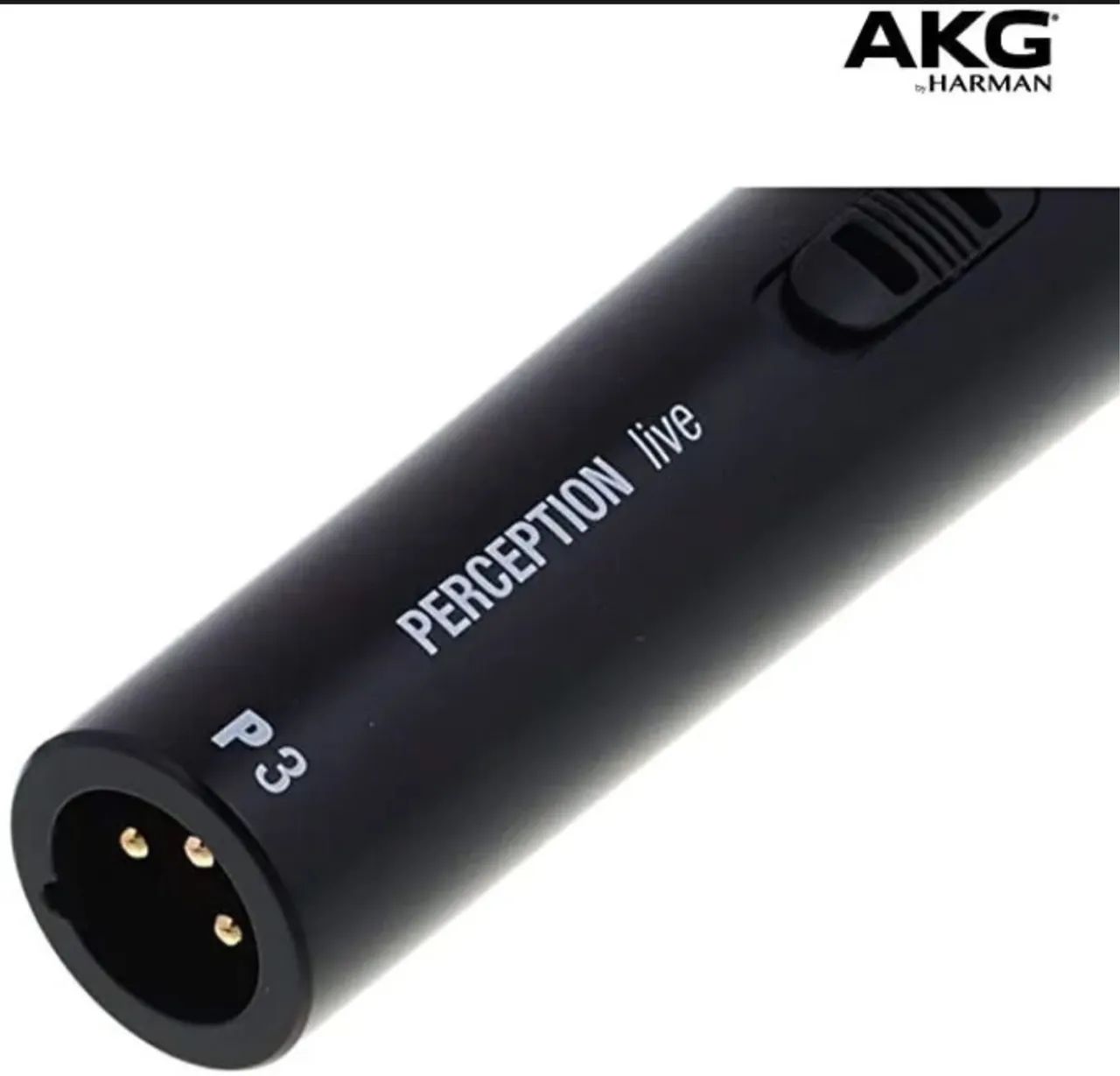 Microfone AKG P3 S dinâmico cardióide preto - Foto 5