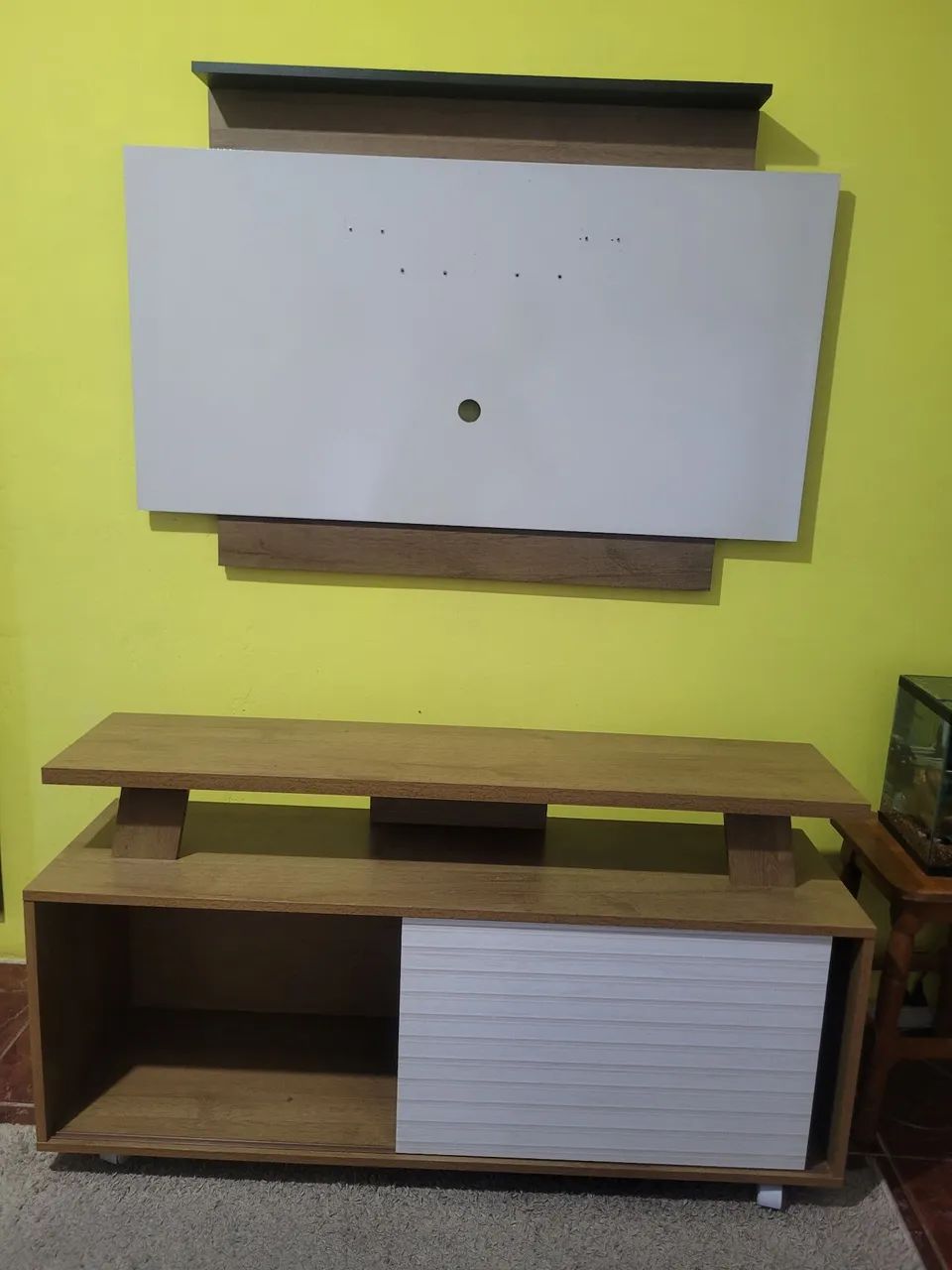 Rack para TV com design moderno 