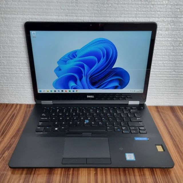 Notebook Dell Latitude E7470 i5-6300U 16GB 512GB SSD 14" LED FHD Touch Screen Biometria