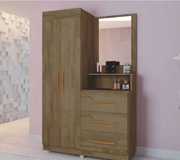 Cômoda onix 2 portas 3 gavetas  - Foto 3