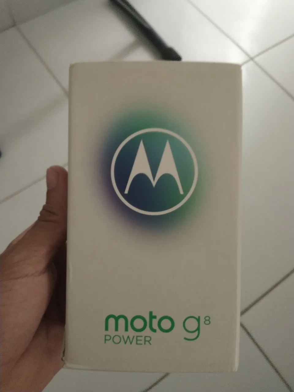 Celular moto g8 Power com caixa e nota