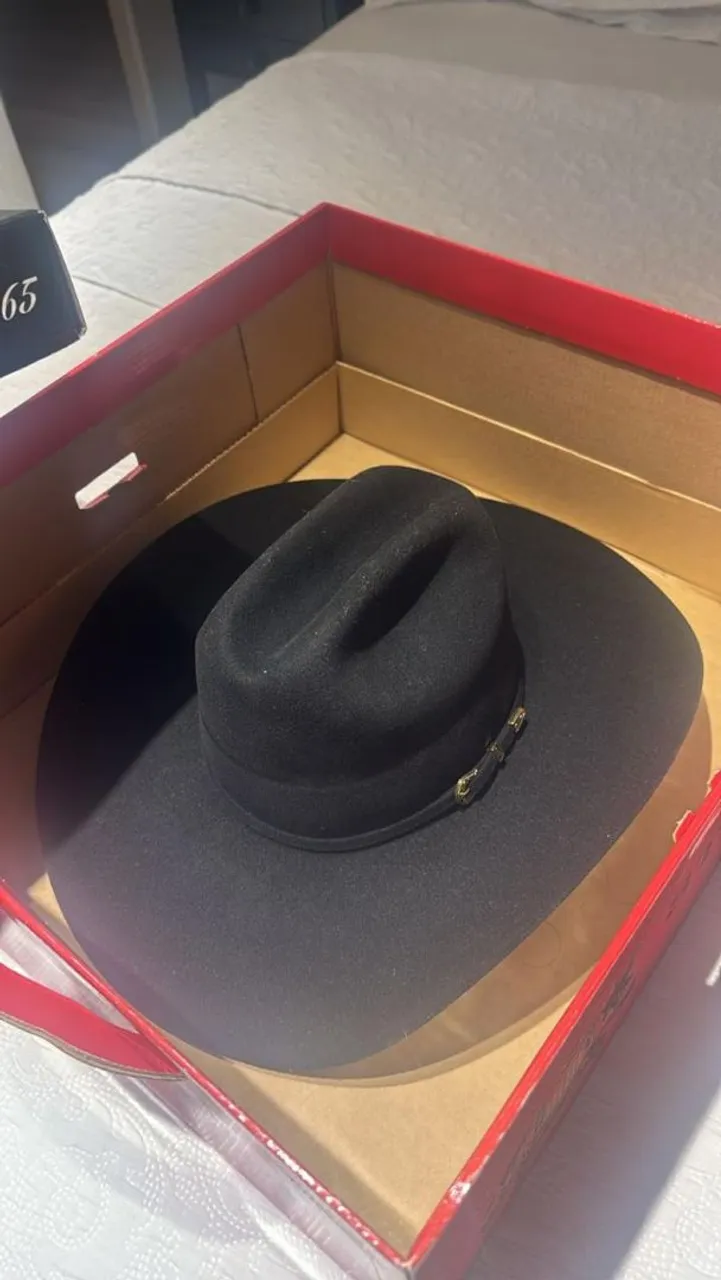 Chapéu Cowboy Preto - Stetson 4x
