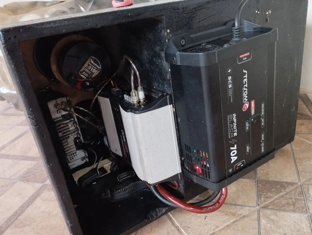 Som automotivo completo - caixa trio/ 4 vias/ Bob - Foto 2