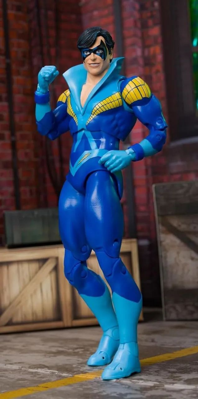 Nightwing ( Teen Titans ) Mcfarlane Toys - Lacrado - Foto 4