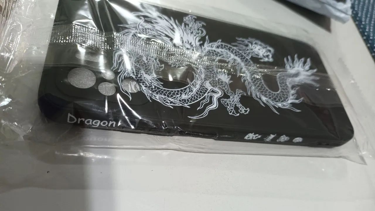 Capinha para Celular xiaomi Radmi Note 10 4G com Dragão NOVA
