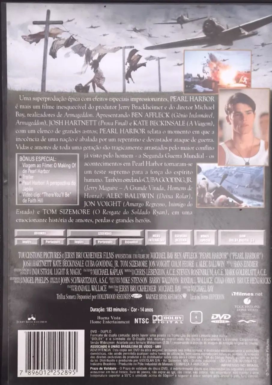 DVD Pearl Harbor - Ben Affleck - Foto 2