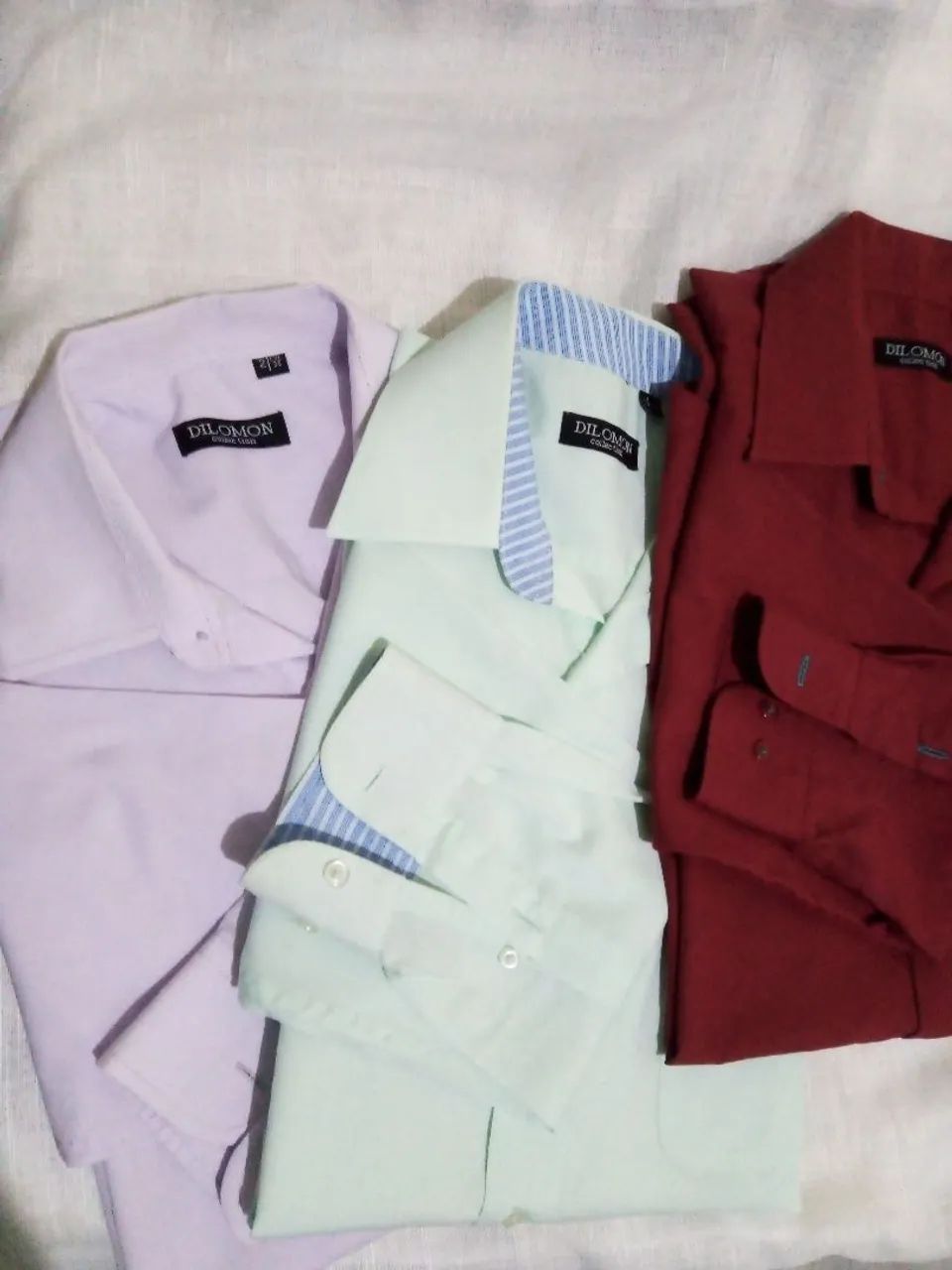 Camisas  Dilomon , social, TAM 2 e 3, 