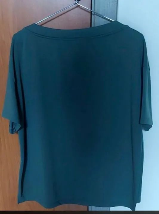 Blusa Feminina Verde M - Foto 2