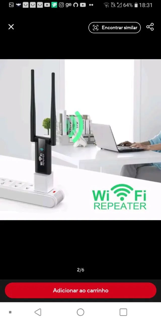 Repetidor de wi-fi - Foto 2