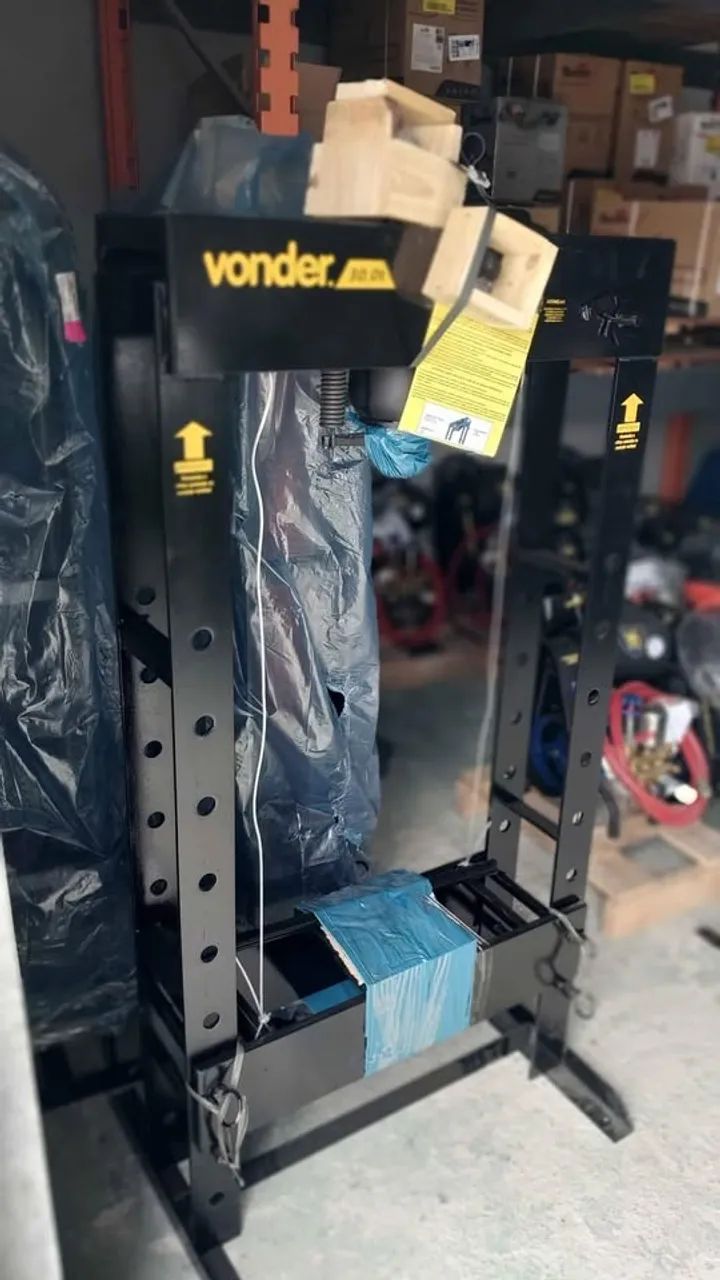 Prensa Hidráulica 30 Toneladas Vonder (Loja/Nova) - Foto 4