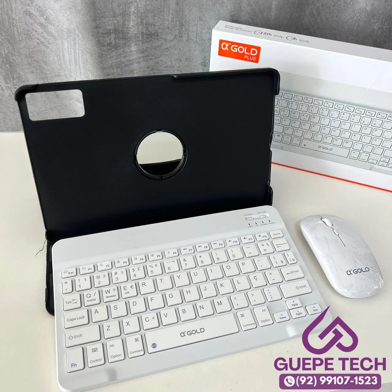 Capa Com Teclado -  Tablet Redmi 10.6 - Foto 2