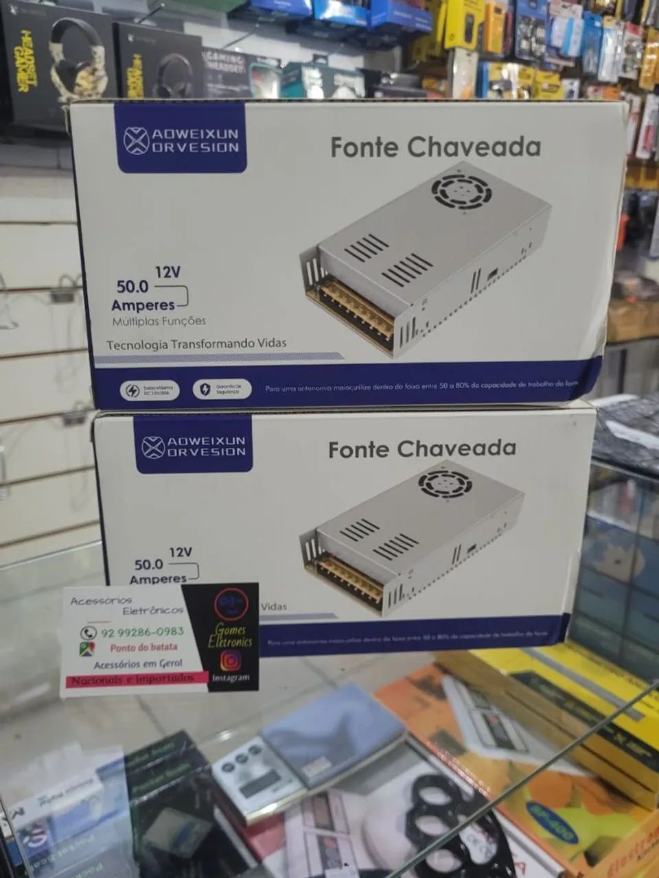 Fonte chaveada colmeia para câmeras, som, aparelhos eletronicos em geral - Foto 2