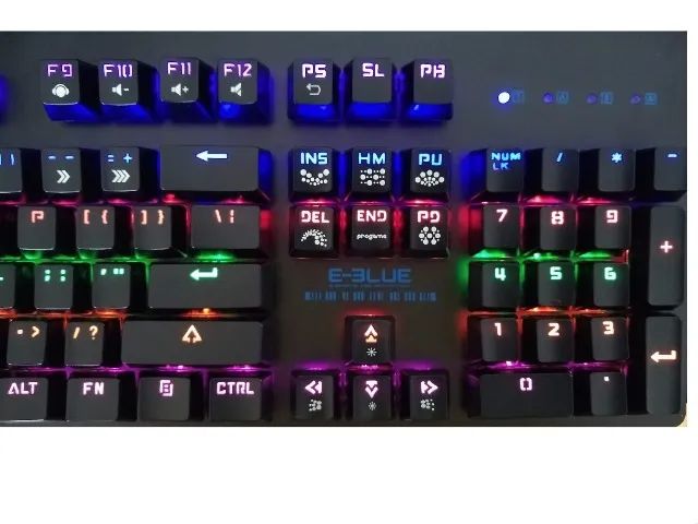 Teclado Mecânico E-Blue Combat-R - EKM757  Novo - Foto 4