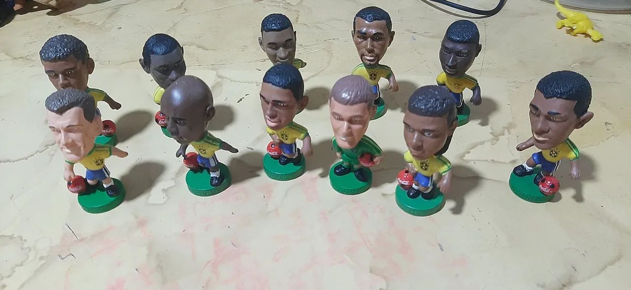 Bonecos Colecionáveis de Jogadores de Futebol