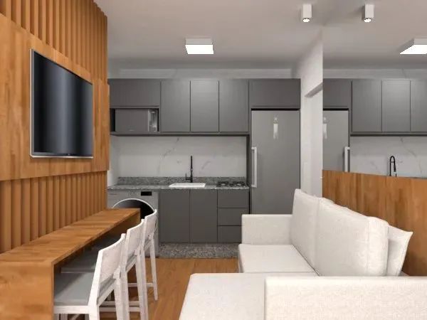 Invesitimento em Studio 17,27m² com vaga, pertinho do Shopping Palladium! - Foto 5