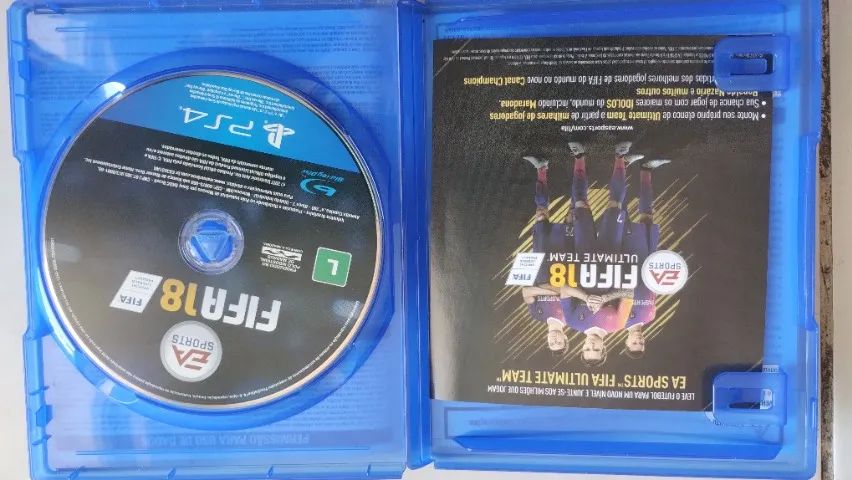 Jogo PS4 FIFA 18, produto original, muita dribles e diversão!  - Foto 2