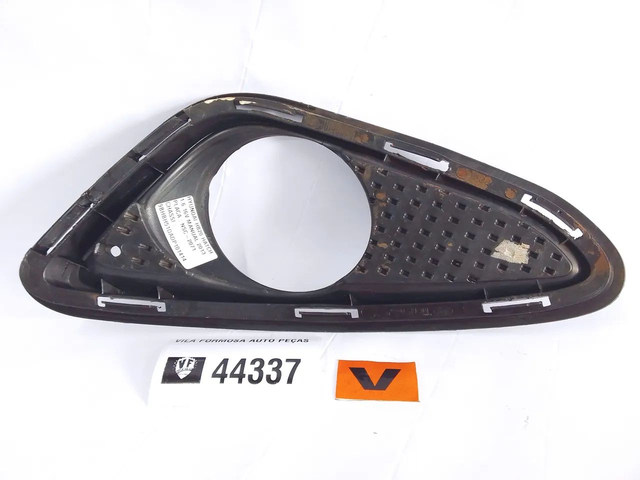 Grade Farol De Milha Dir Hyundai Hb20 Hatch 1.6 2013/2018 - Foto 2