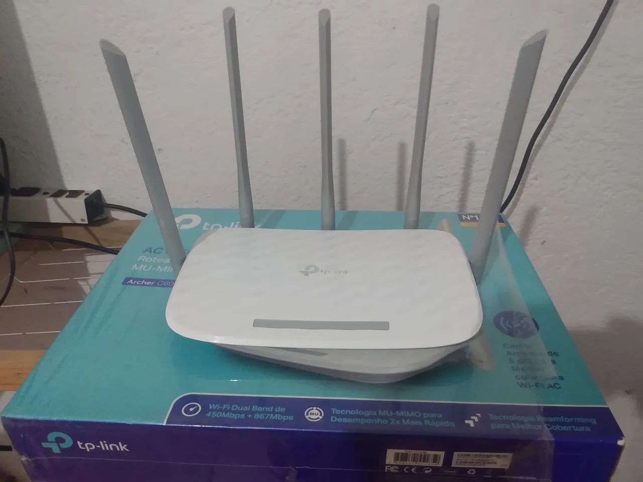 Roteador Tp-Link Archer C60 AC1350 - Foto 2