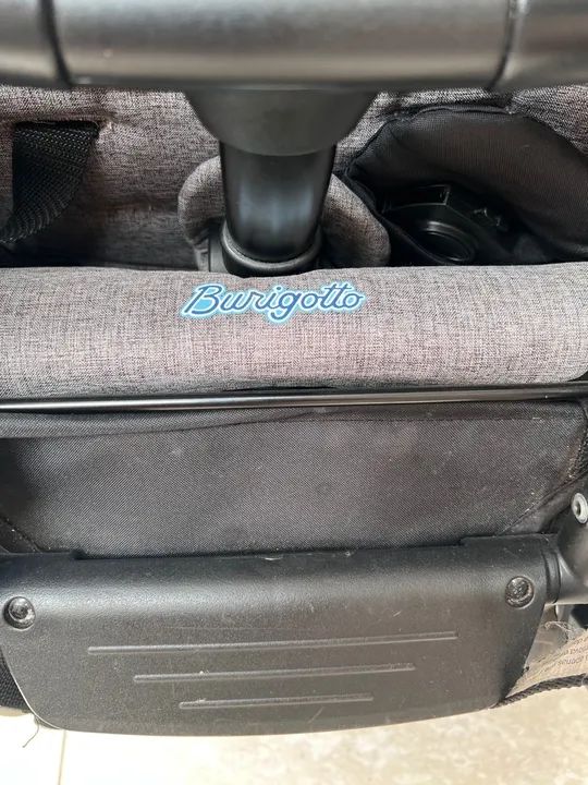 Carrinho de Bebê UP!  Burigotto- Cinza - Foto 4