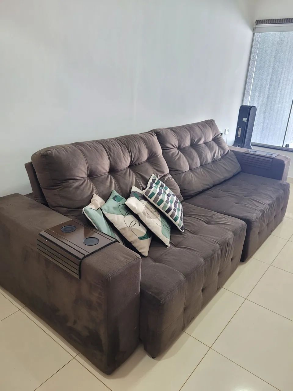 2.90 m Retractable and Reclining Sofa65581375658369121