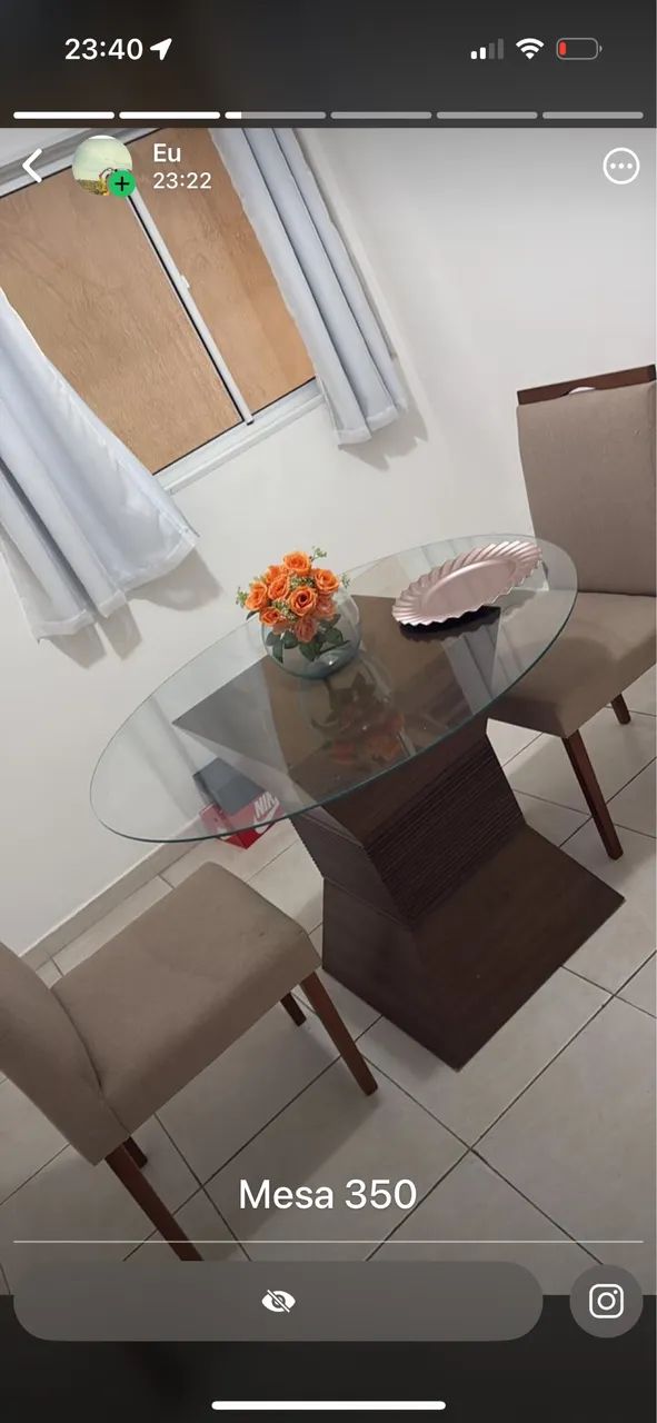 Mesa redonda vidro 64386064850819120