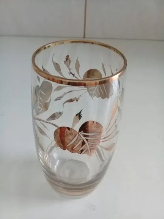 Copos de cristal vintage. - Foto 2