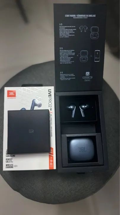 JBL LIVE PRO 2 TWS PERFEITO COMPLETO COMO NAS FOTOS - Foto 3