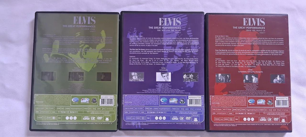 Elvis Presley - The Great Performances - Box com 3 DVDs - Foto 4