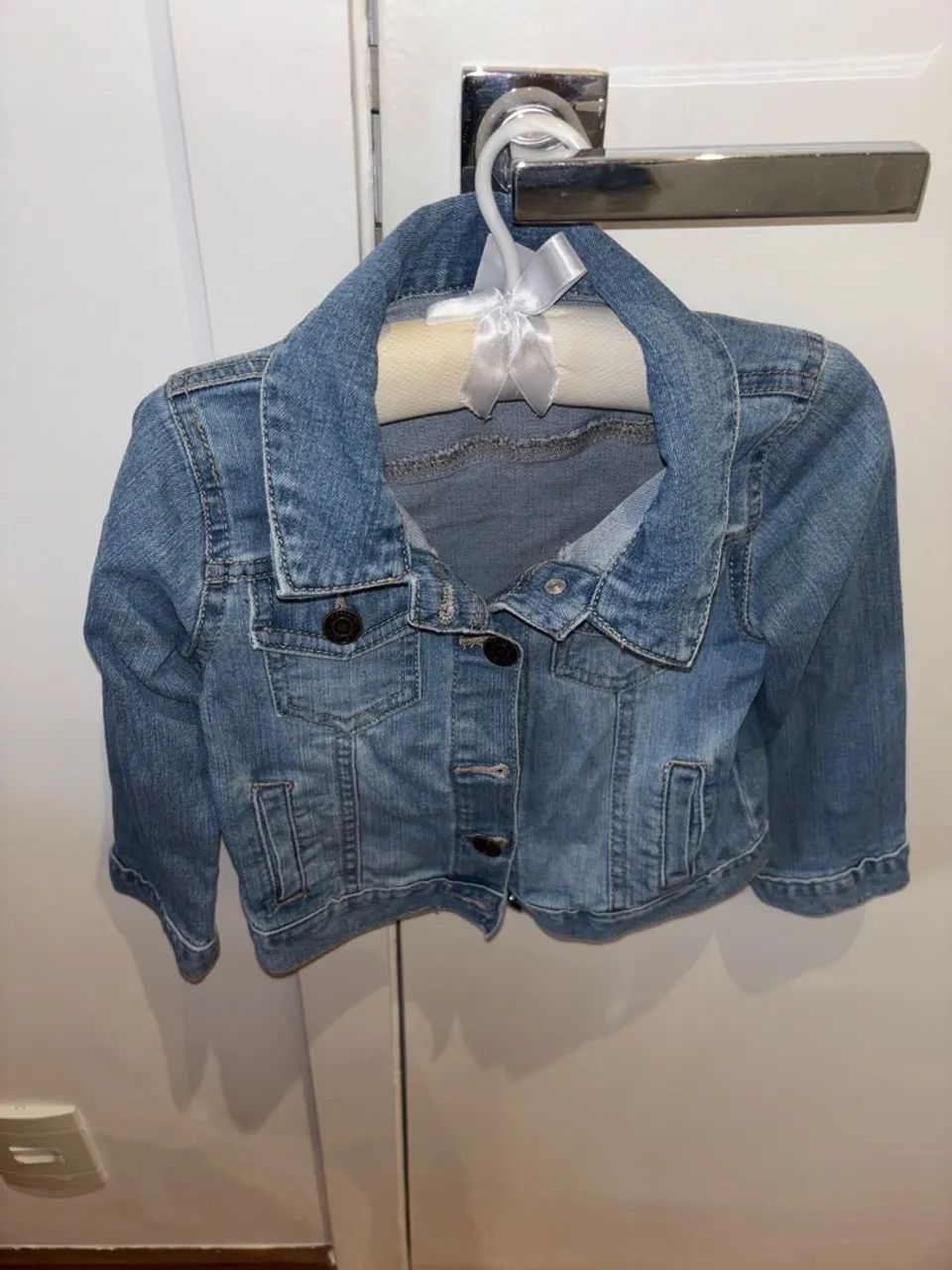 Jaqueta Jeans CARTERS NOVA 4 anos infantil Usada bem NOVA  