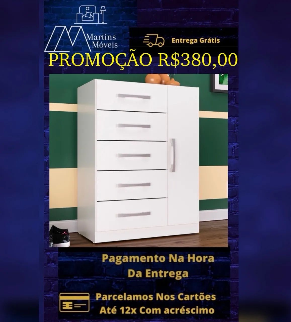 GRANDE PROMOÇÃO CÔMODAS ENTREGA GRÁTIS COM VÁRIOS MODELOS E CORES  - Foto 2