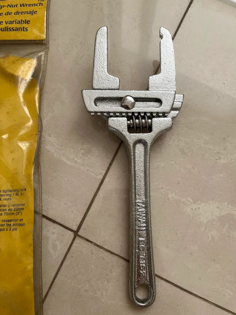 Ferramenta hidráulica alicate chave inglesa importado - Foto 5