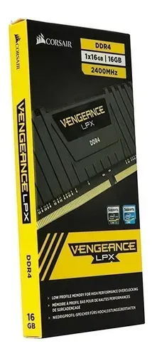 Memória RAM Corsair Vengeance LPX, 16GB, 3200MHz, DDR4, CL16