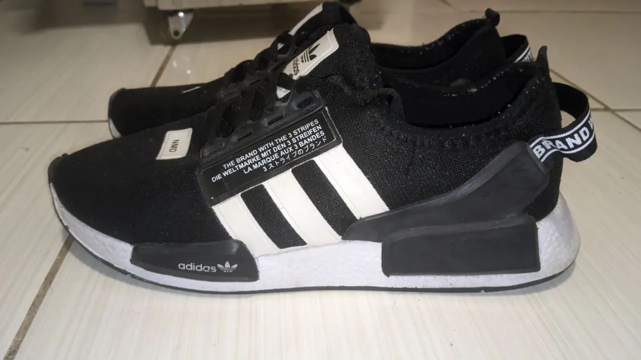 Tênis Nmd_r1 Adidas Nmd Feminino Preto Adidas Nmd_r1 TÃªnis Adidas