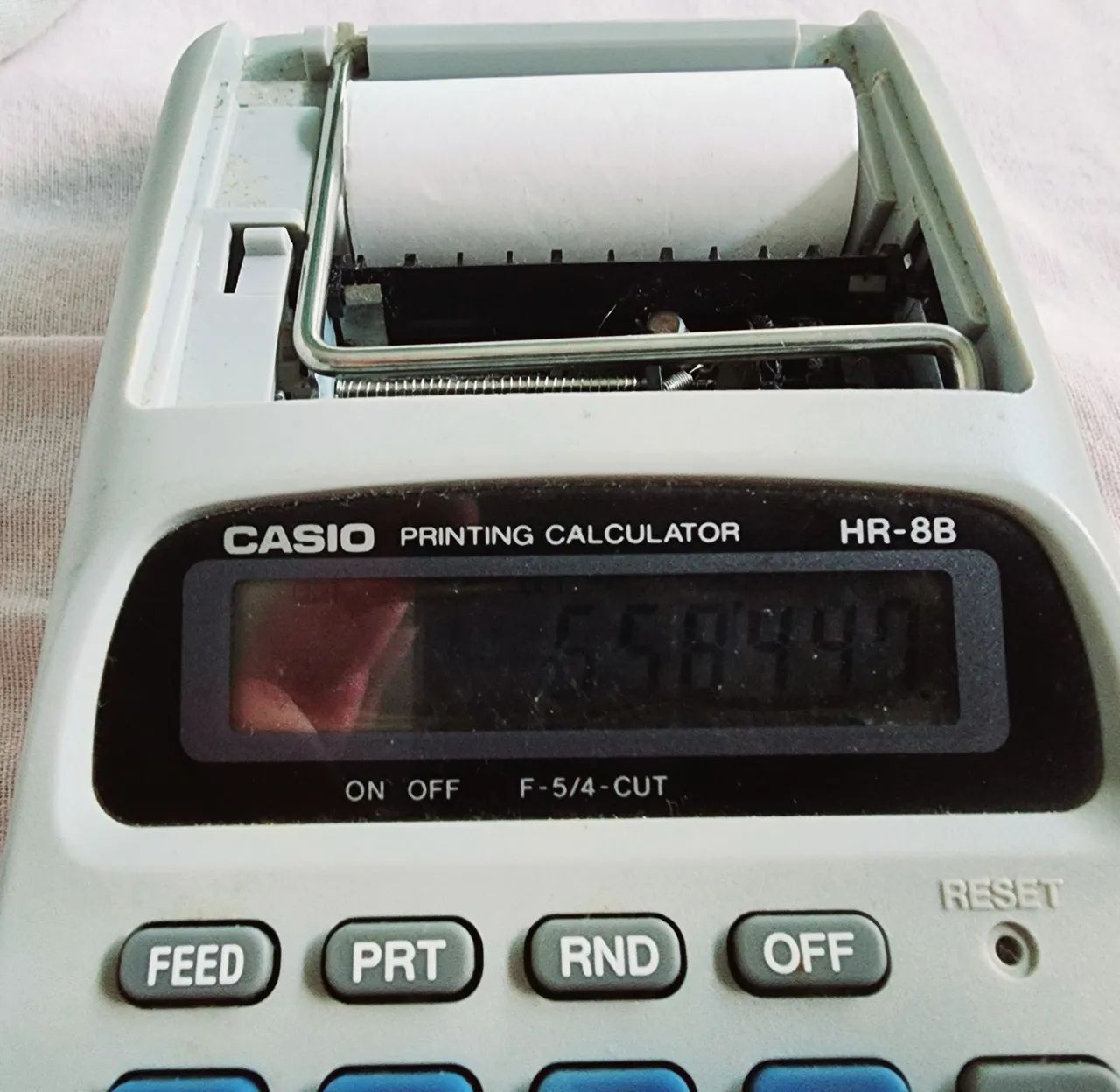 Calculadora Impressora Casio HR-8B - Foto 2