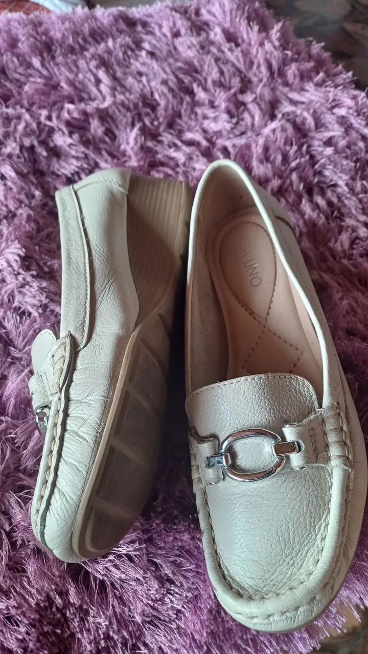 Sapatos Femininos Bege - Foto 5