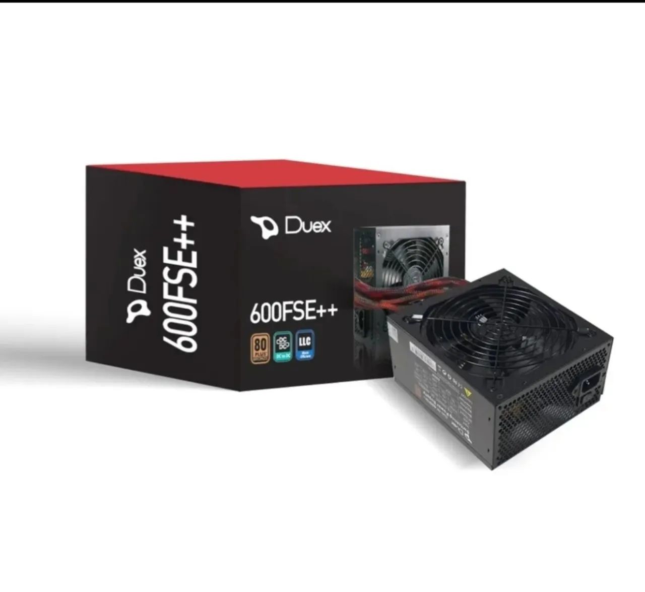 Fonte Duex Full Modular 600w 80 plus bronze (nota fiscal)