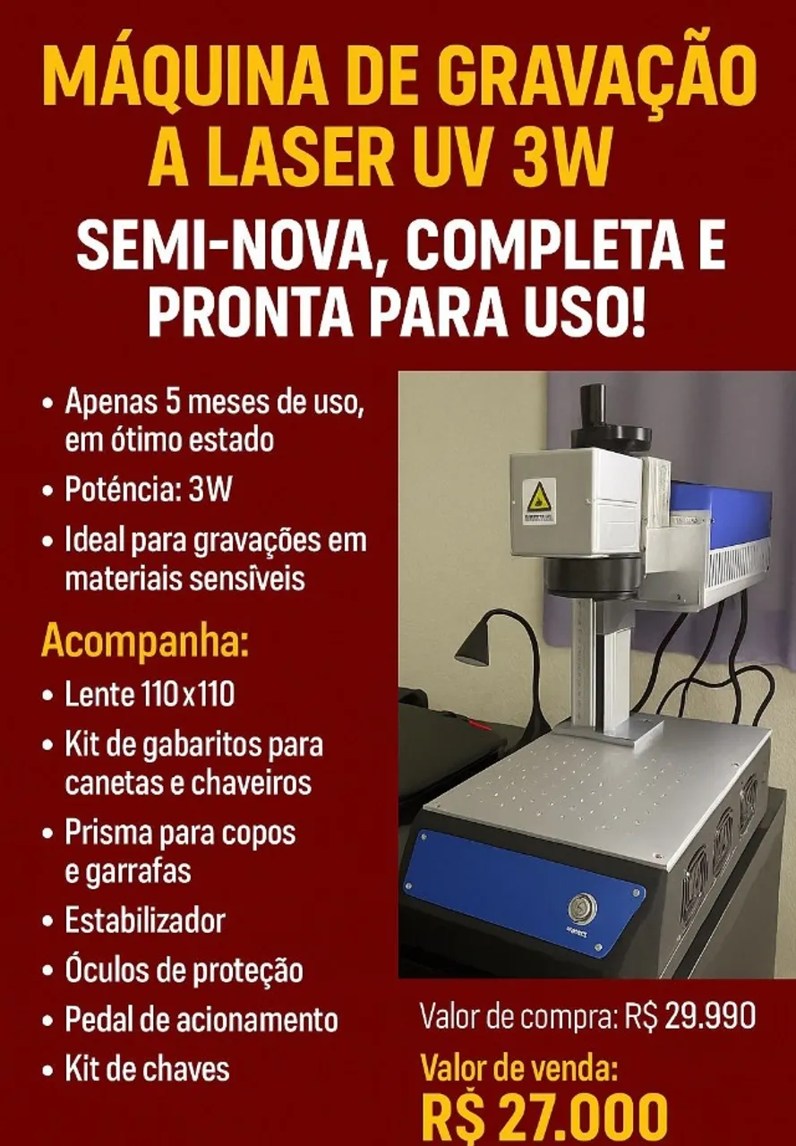 Fiber laser UV 3w