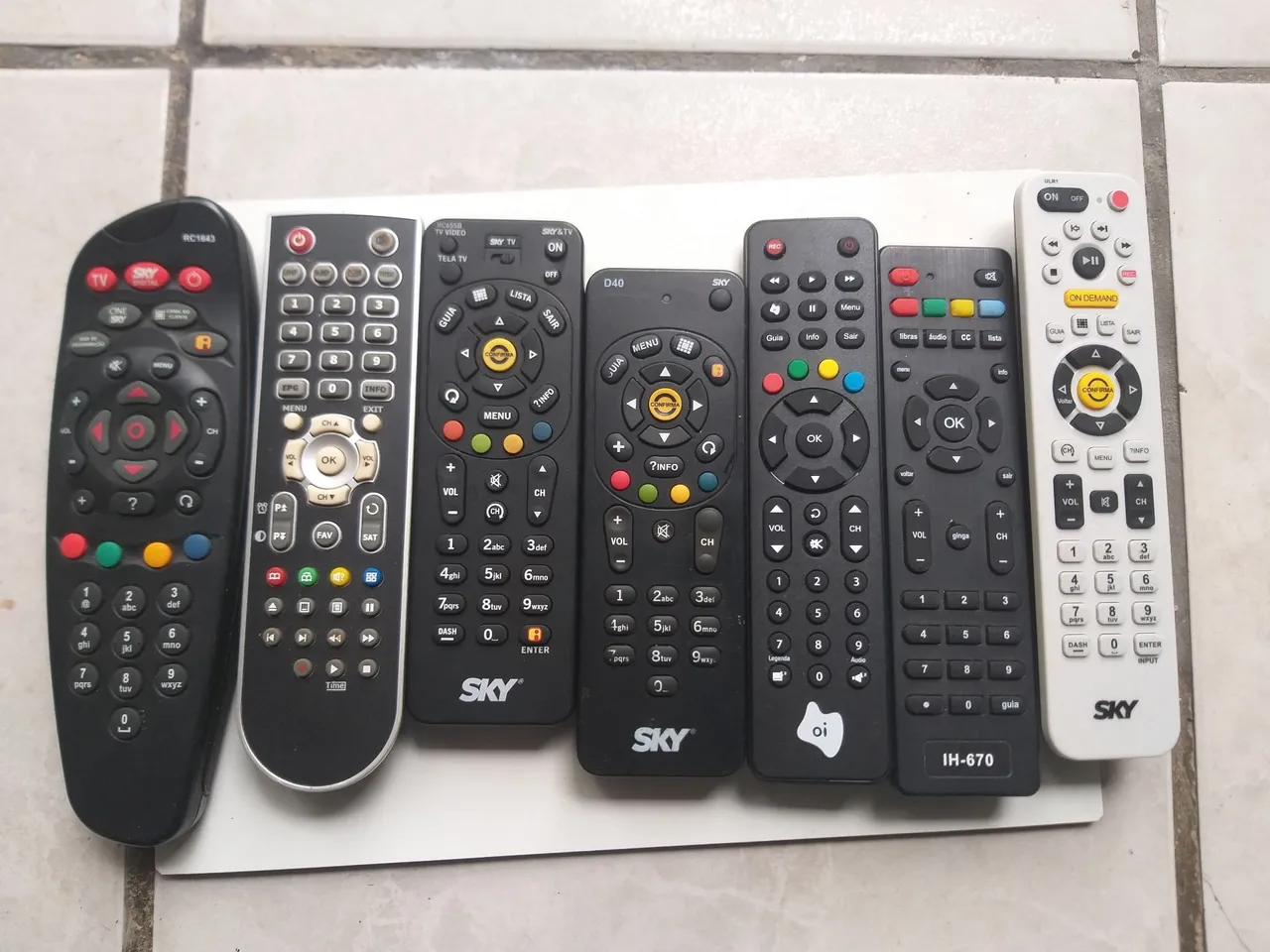Controle remoto