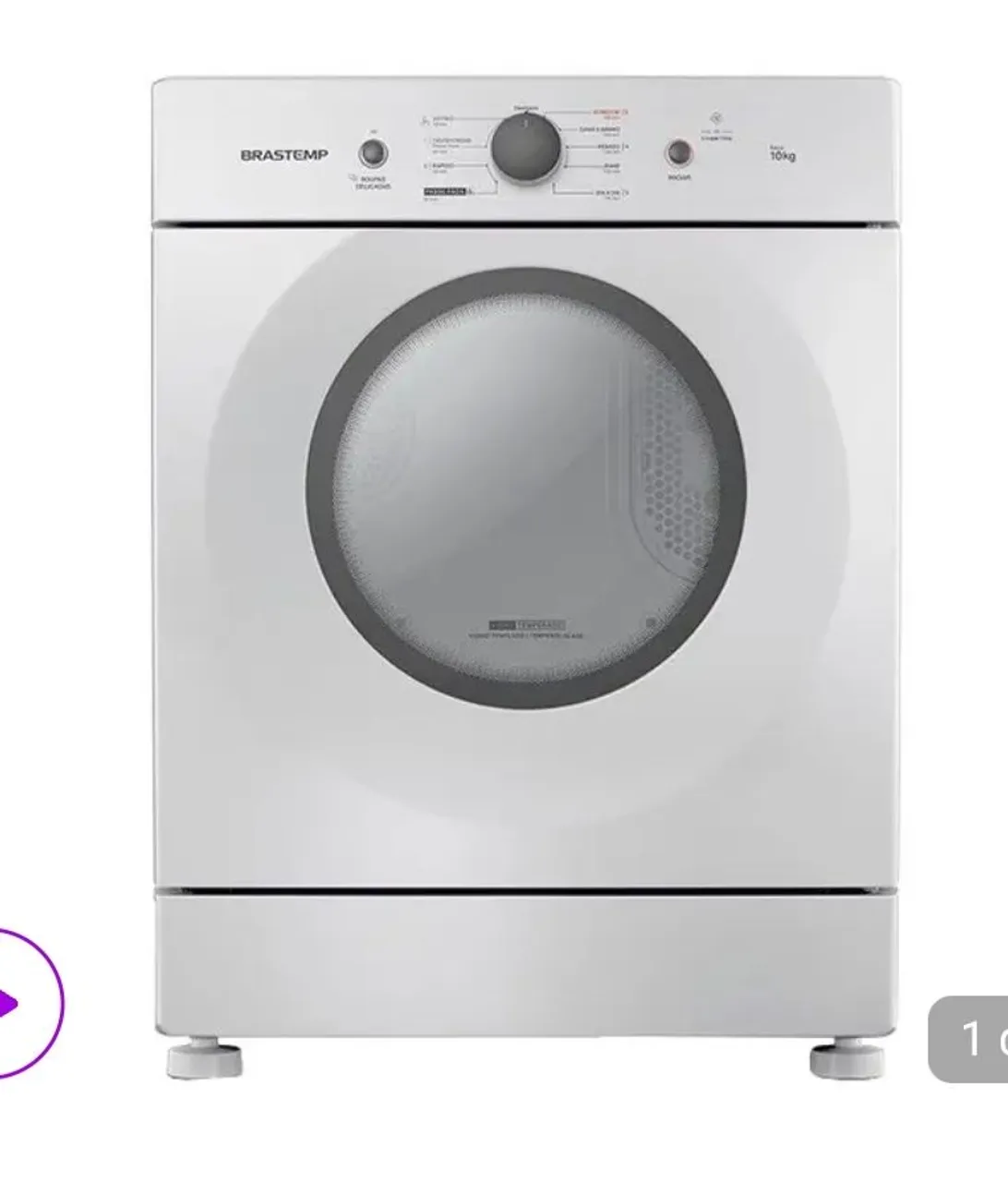 Secadora de Roupa Brastemp 10kg