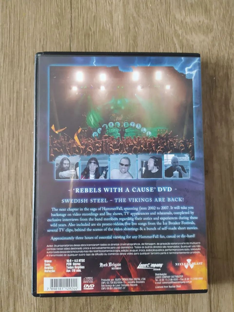 DVD HammerFall: Rebels With A Cause - Foto 2
