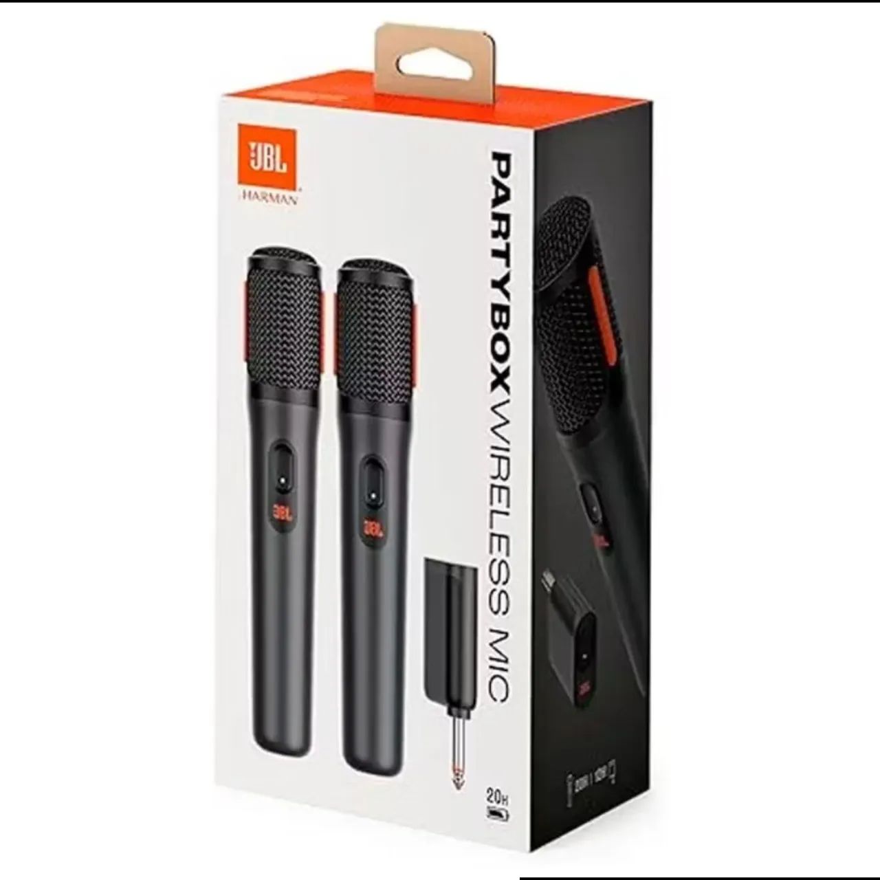 Microfone jbl partybox wireless 2 microfones novos lacrados - Foto 2
