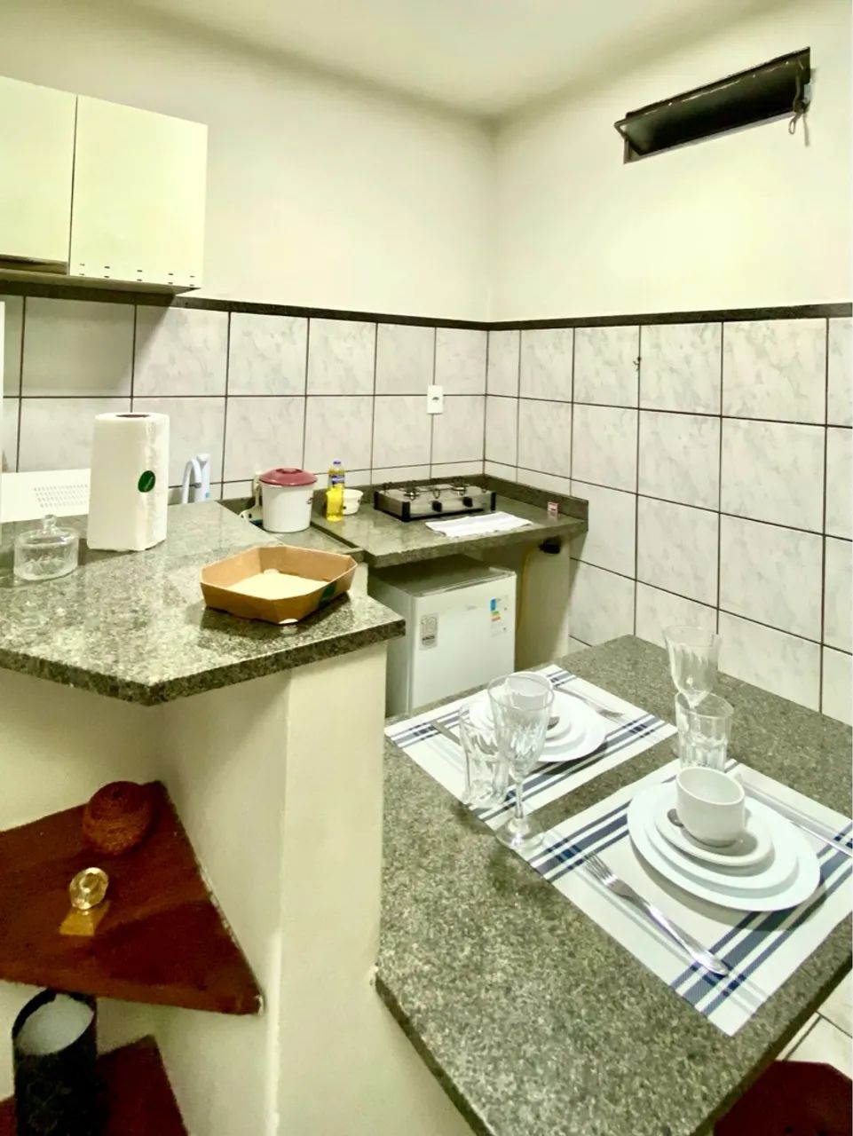 Kitnet Mobiliada 1 Dorm. / Coz. / Wc (já inclui água, energia, gás, iptu) próx Unesp - Foto 3