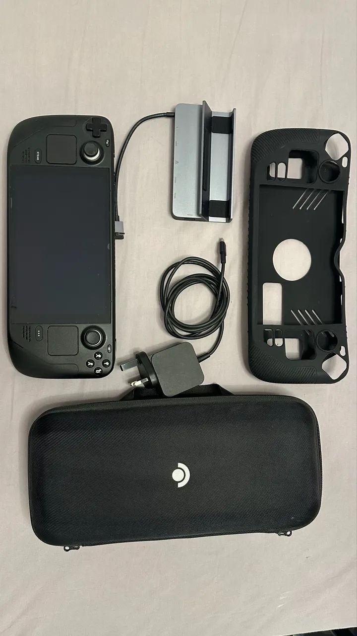 STEAM DECK LCD 64 + 256GB + DOCK + BOLSA - Consoles de Vídeo Game
